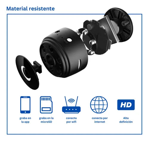 MINI CÁMARA ESPÍA GO PRO - WIFI, FULL HD