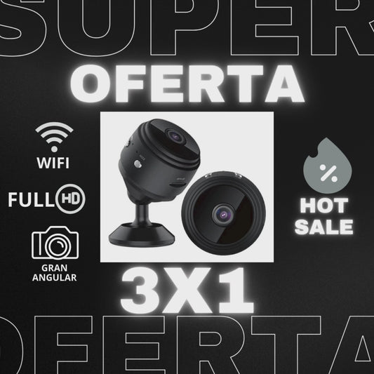 MINI CÁMARA ESPÍA GO PRO - WIFI, FULL HD